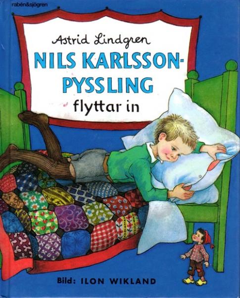 Astrid Lindgren Buch schwedisch - Nils Karlsson Pyssling flyttar in